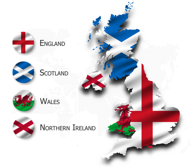 UK map of where to buy golf gift vouchers online