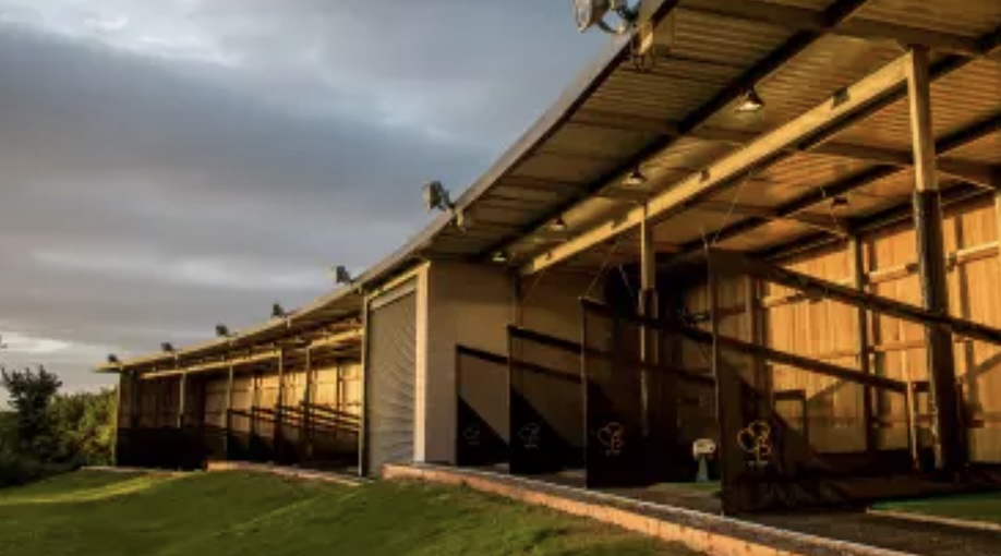 George Washington Hotel Golf & Country Club, Tyne & Wear, - View of driving range tee stations